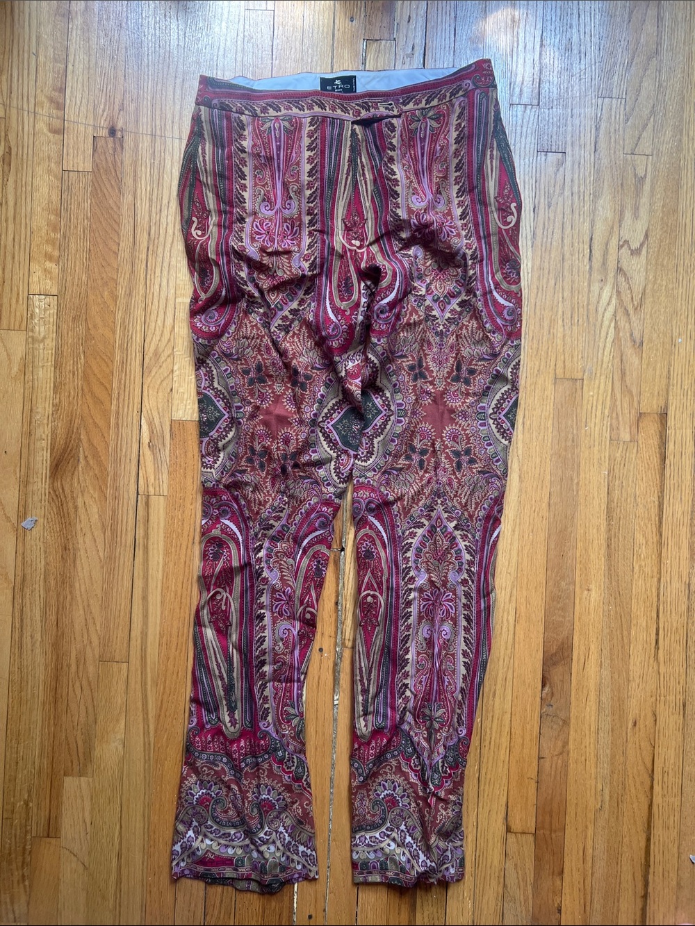 Etro Milano Paisley Trousers